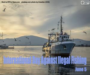 yapboz Yasadışı balık avına karşı uluslararası gün